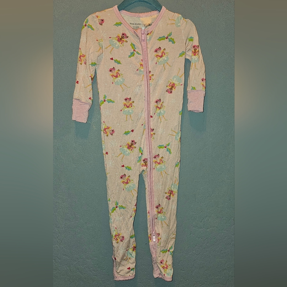 Posh peanut x glittervile sugar plum zippy pjs